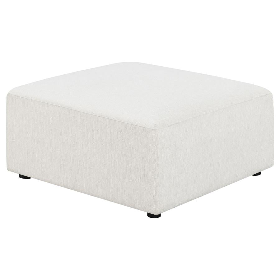 Freddie White Ottoman - MyWaynesHome #