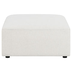 Freddie White Ottoman - MyWaynesHome #