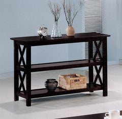Rachelle Brown Sofa Table - MyWaynesHome #