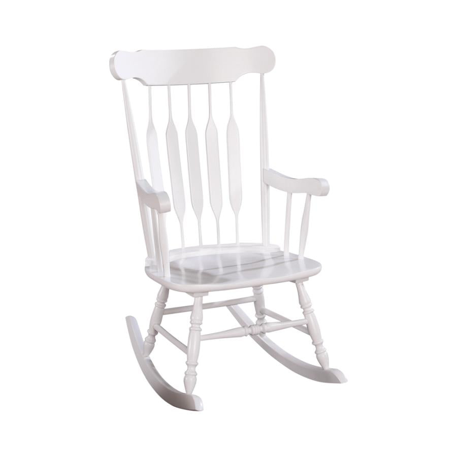 Gina White Rocking Chair - MyWaynesHome #