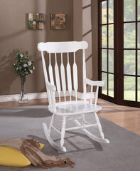 Gina White Rocking Chair - MyWaynesHome #