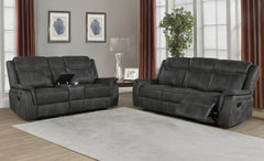 Lawrence Black 2 Pc Motion Sofa Set - MyWaynesHome #