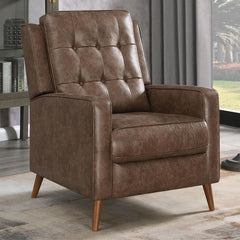 Davidson Brown Push Back Recliner - MyWaynesHome #