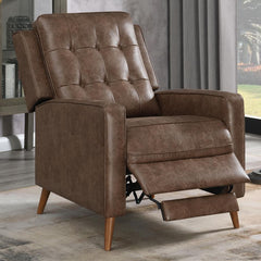 Davidson Brown Push Back Recliner - MyWaynesHome #