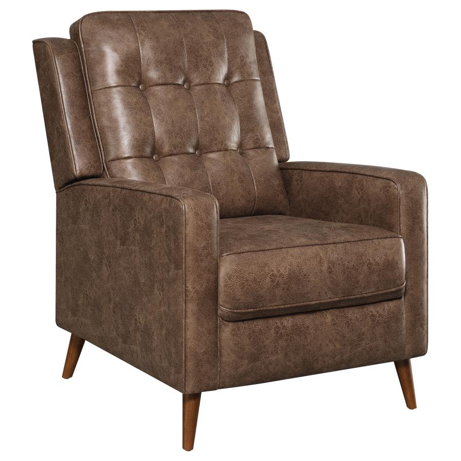 Davidson Brown Push Back Recliner - MyWaynesHome #