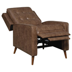 Davidson Brown Push Back Recliner - MyWaynesHome #