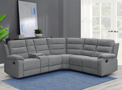 David Grey 3 Pc Motion Sectional - MyWaynesHome #