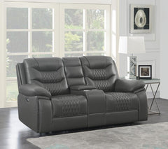 Flamenco Grey Power Loveseat - MyWaynesHome #