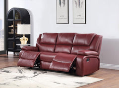 Camila Red Motion Sofa - MyWaynesHome #