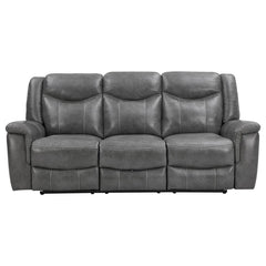Conrad Grey Motion Sofa W/ Pop Up Outlet - MyWaynesHome #