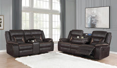 Greer Beige 2 Pc Motion Sofa Set - MyWaynesHome #