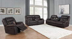 Greer Beige 3 Pc Motion Sofa Set - MyWaynesHome #