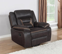 Greer Beige Swivel Glider Recliner - MyWaynesHome #