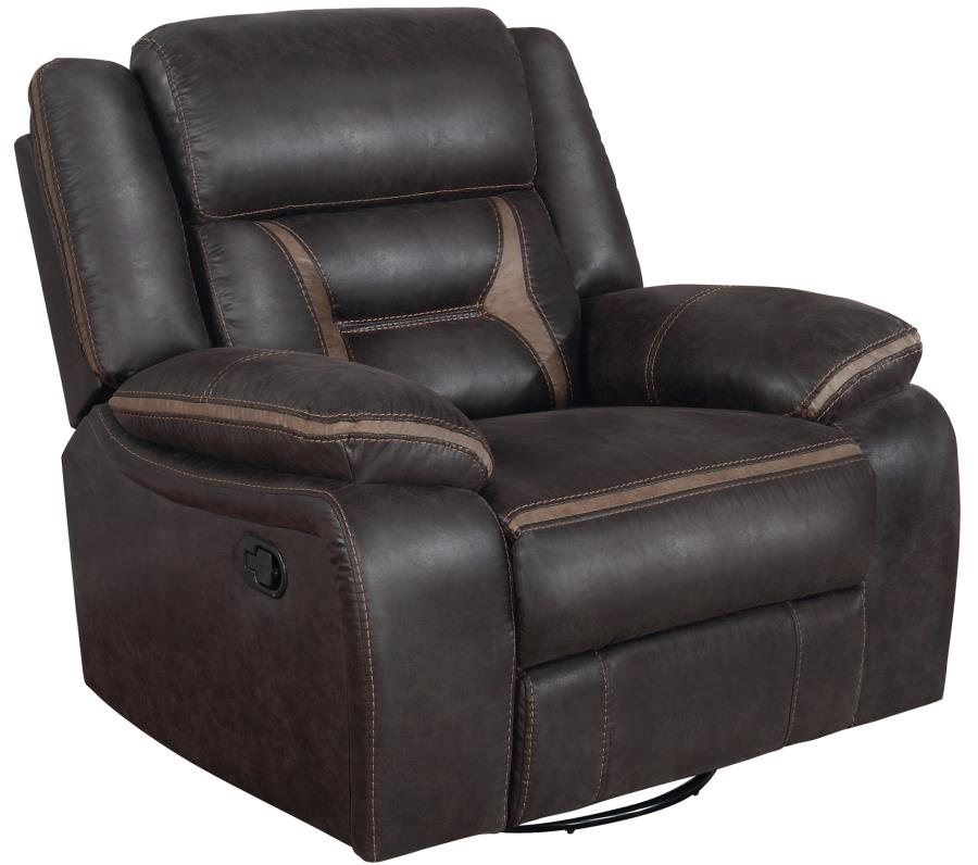 Greer Beige Swivel Glider Recliner - MyWaynesHome #
