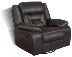 Greer Beige Swivel Glider Recliner - MyWaynesHome #