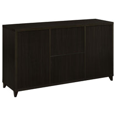 Lewes Brown 4 Pc Entertainment Center - MyWaynesHome #