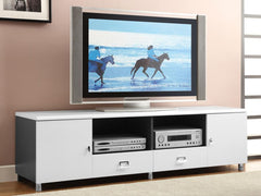Burkett White 71" Tv Stand - MyWaynesHome #