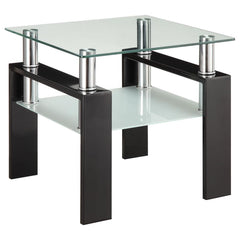 Dyer Black End Table - MyWaynesHome #