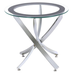 Brooke Silver End Table - MyWaynesHome #