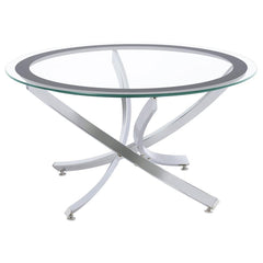 Brooke Silver Coffee Table - MyWaynesHome #