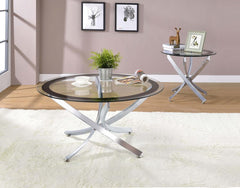 Brooke Silver Coffee Table - MyWaynesHome #