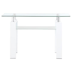 Dyer White Sofa Table - MyWaynesHome #