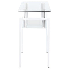 Dyer White Sofa Table - MyWaynesHome #