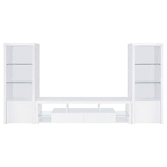 Jude White 3 Pc Entertainment Center - MyWaynesHome #