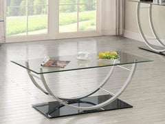 Danville Silver Coffee Table - MyWaynesHome #