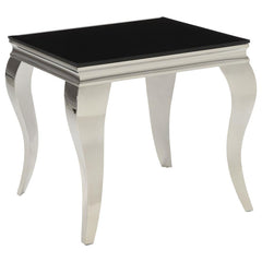 Luna Silver End Table - MyWaynesHome #
