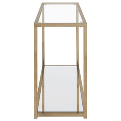Cora Gold Sofa Table - MyWaynesHome #