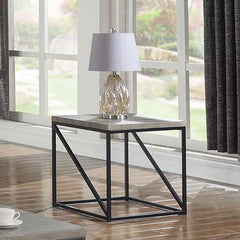 Birdie Grey End Table - MyWaynesHome #
