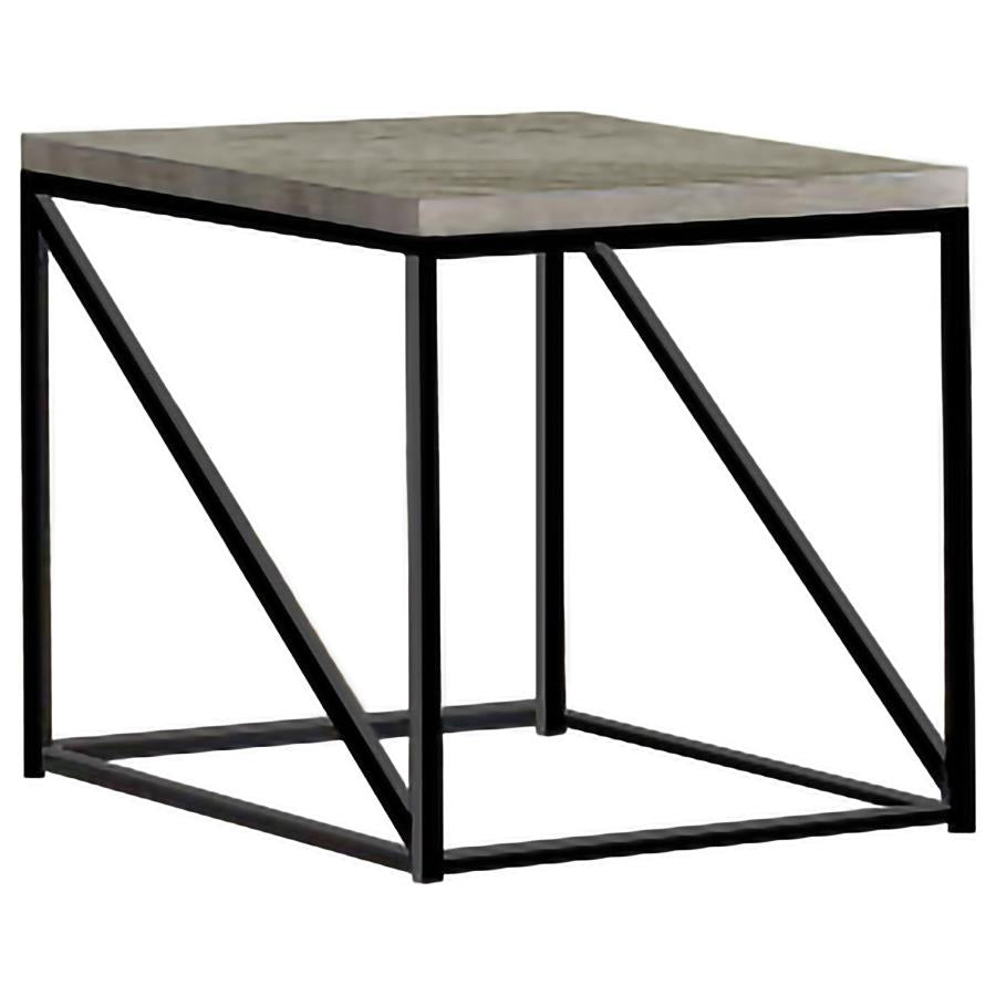 Birdie Grey End Table - MyWaynesHome #
