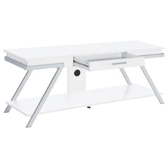 Marcia White 60" Tv Stand - MyWaynesHome #