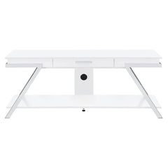 Marcia White 60" Tv Stand - MyWaynesHome #