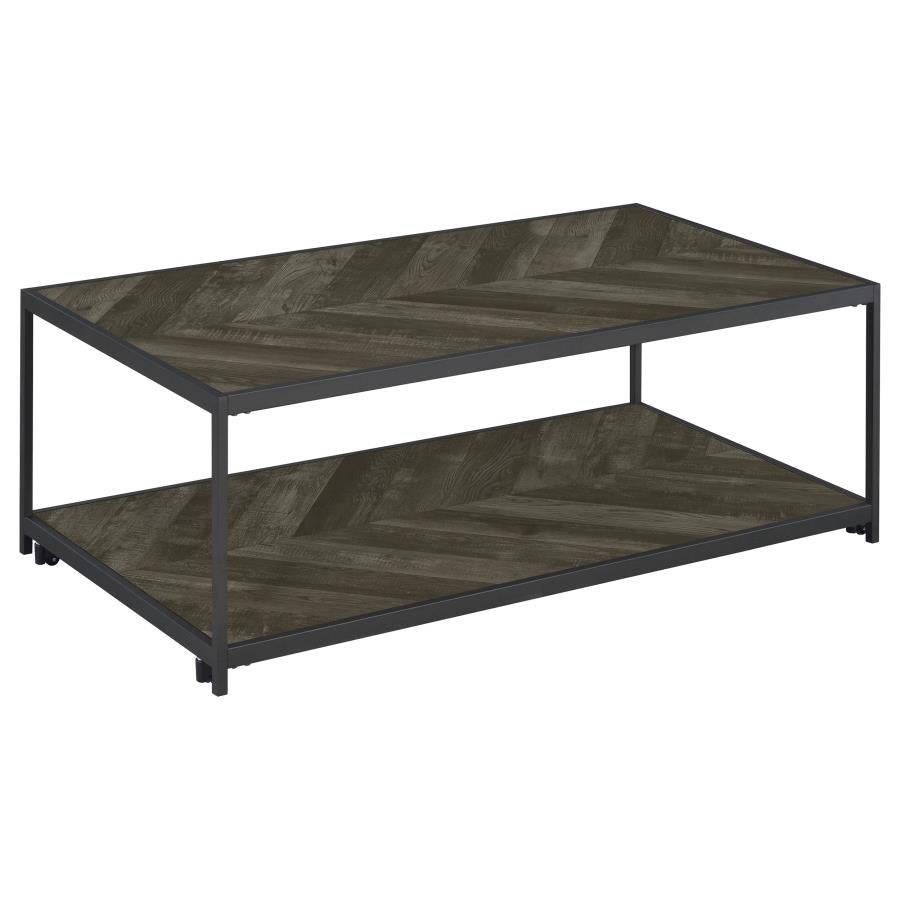 Beckley Grey Coffee Table - MyWaynesHome #