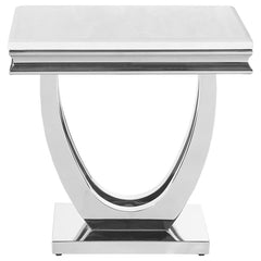 Kerwin White End Table - MyWaynesHome #