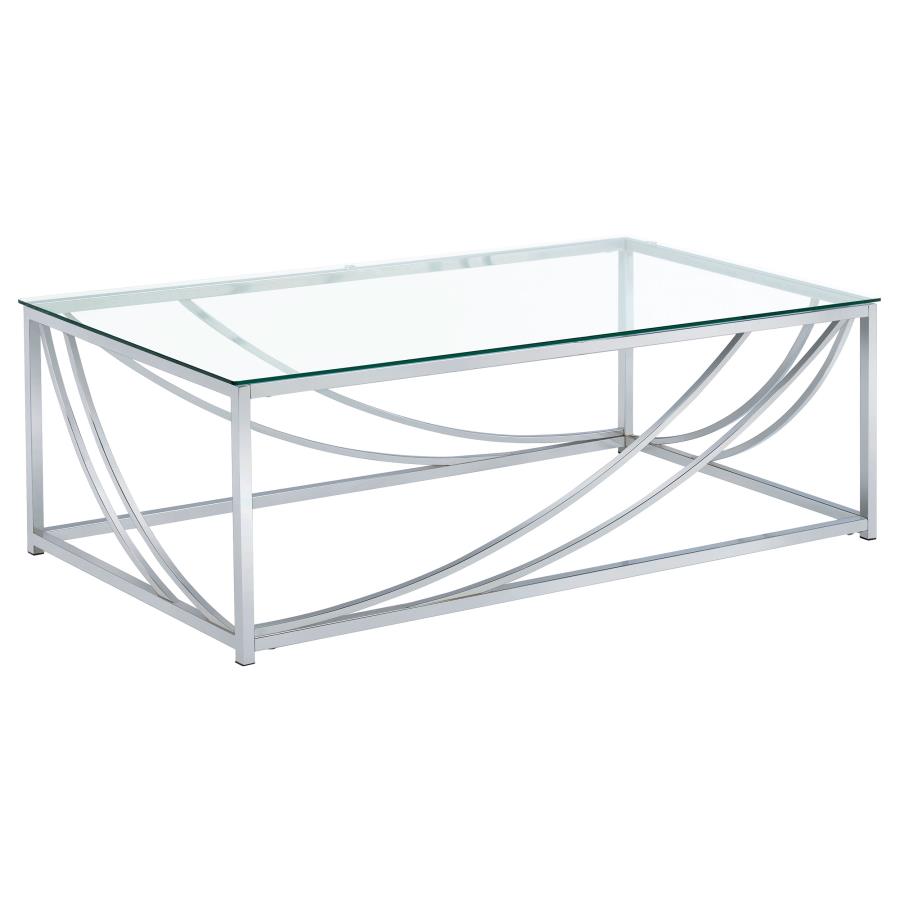 Lille Silver Coffee Table - MyWaynesHome #