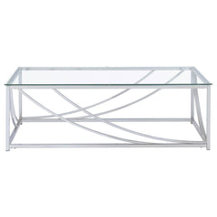Lille Silver Coffee Table - MyWaynesHome #