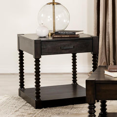 Meredith Brown End Table - MyWaynesHome #