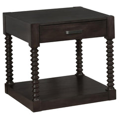 Meredith Brown End Table - MyWaynesHome #