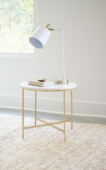 Ellison White End Table - MyWaynesHome #