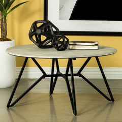 Hadi Grey Coffee Table - MyWaynesHome #