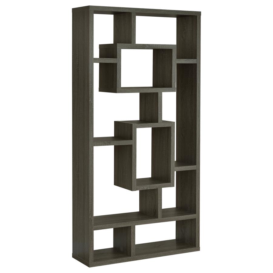 Howie Grey Bookcase - MyWaynesHome #