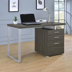 Brennan Grey Computer Desk - MyWaynesHome #