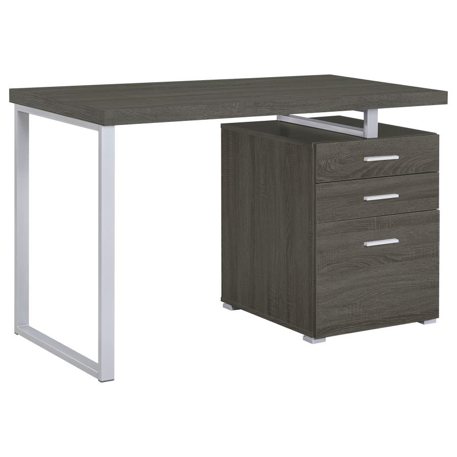 Brennan Grey Computer Desk - MyWaynesHome #