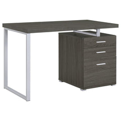 Brennan Grey Computer Desk - MyWaynesHome #