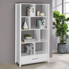 Dylan White Bookcase - MyWaynesHome #