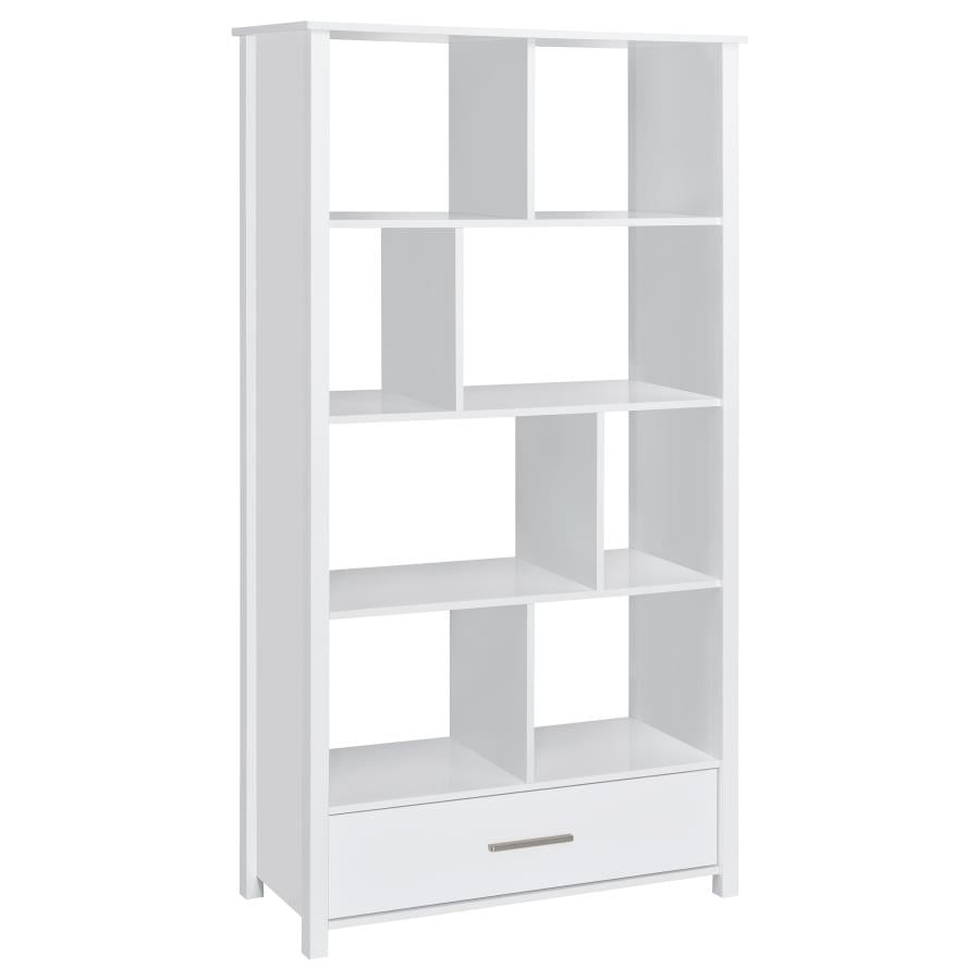 Dylan White Bookcase - MyWaynesHome #