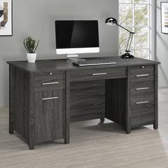 Dylan Grey Lift Top Computer Desk - MyWaynesHome #